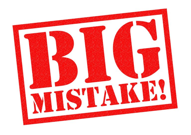 Big Mistake rubber stamp, no idea, new blog writer, middle age