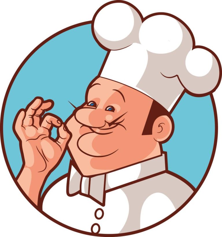 Cartoon picture of a chef